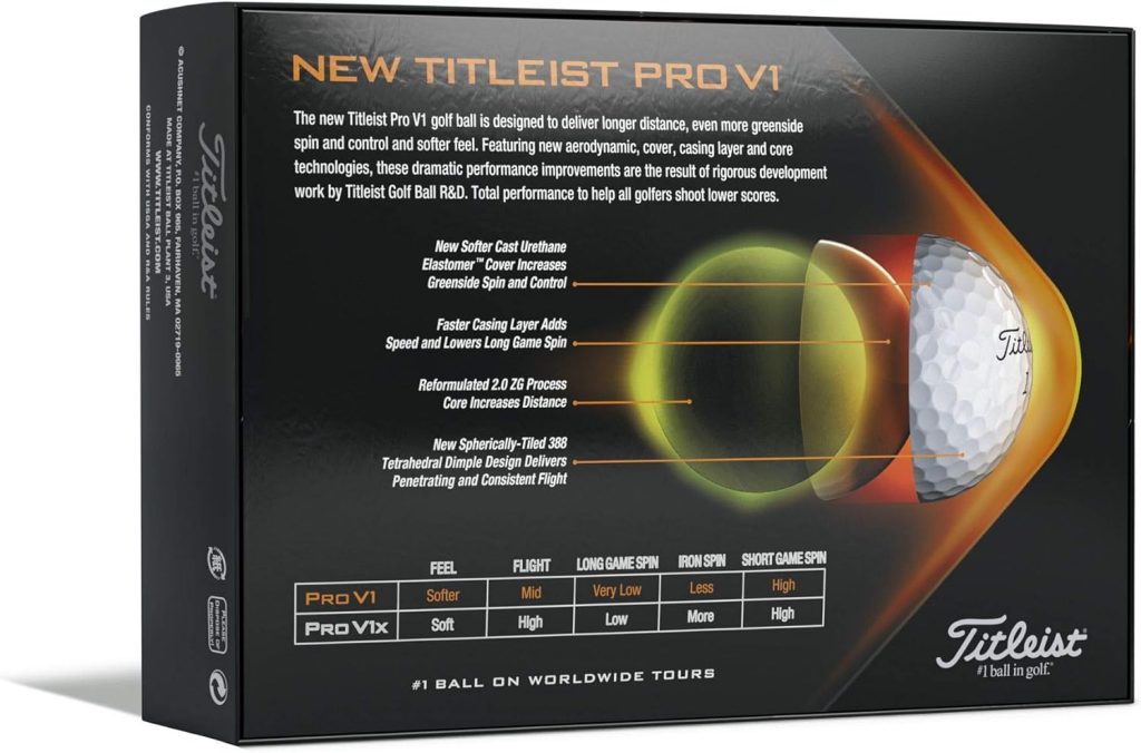 Titleist Pro V1 Golf Balls Prior Generation (One Dozen)
