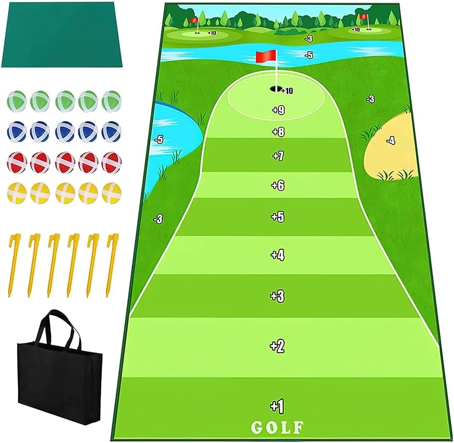 Golf Chipping Game,Golf Games for Adults Indoor,Battle Royale Golf Game,Casual Golf Game Set,Putting Indoor Set Golf Training Aid Equipment,Mini Golf Course Casual Golf Game Set for Adults
