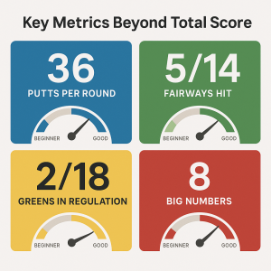 Dashboard showing key metrics beginners should track