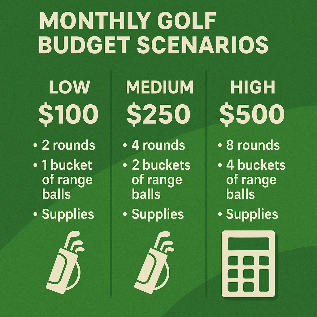 Monthly Golf Budget Options