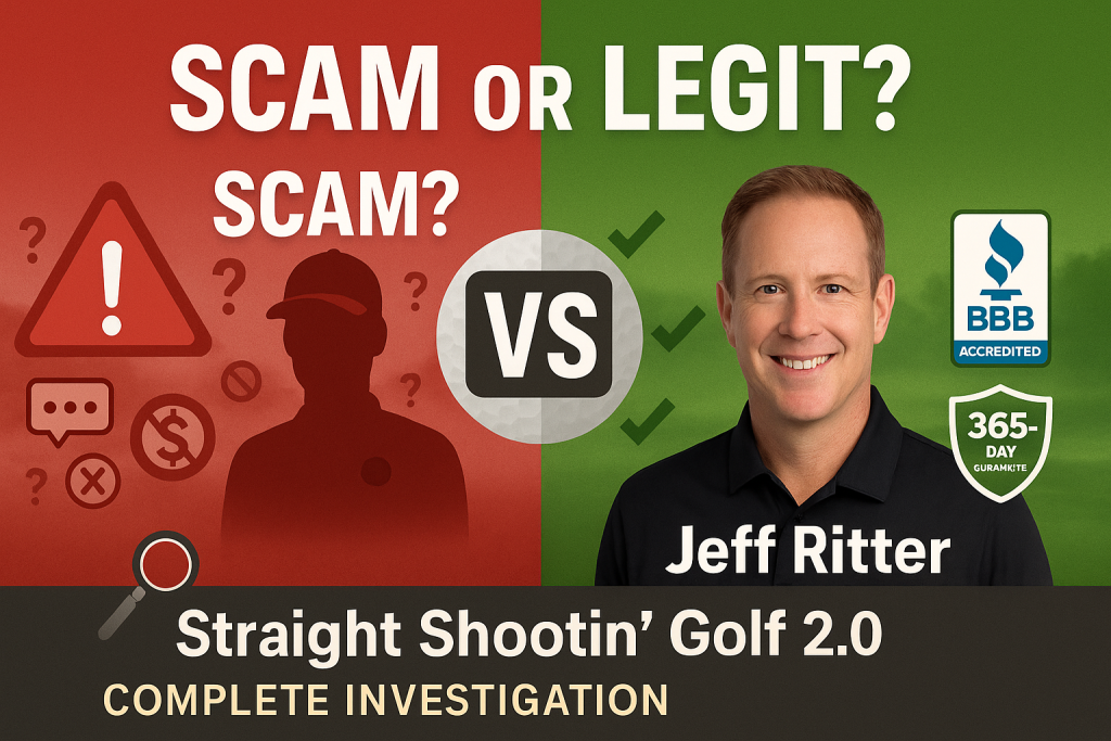 straight shootin golf 2.0 scam